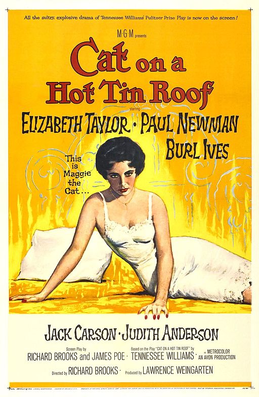 Cat on a Hot Tin Roof - 1958