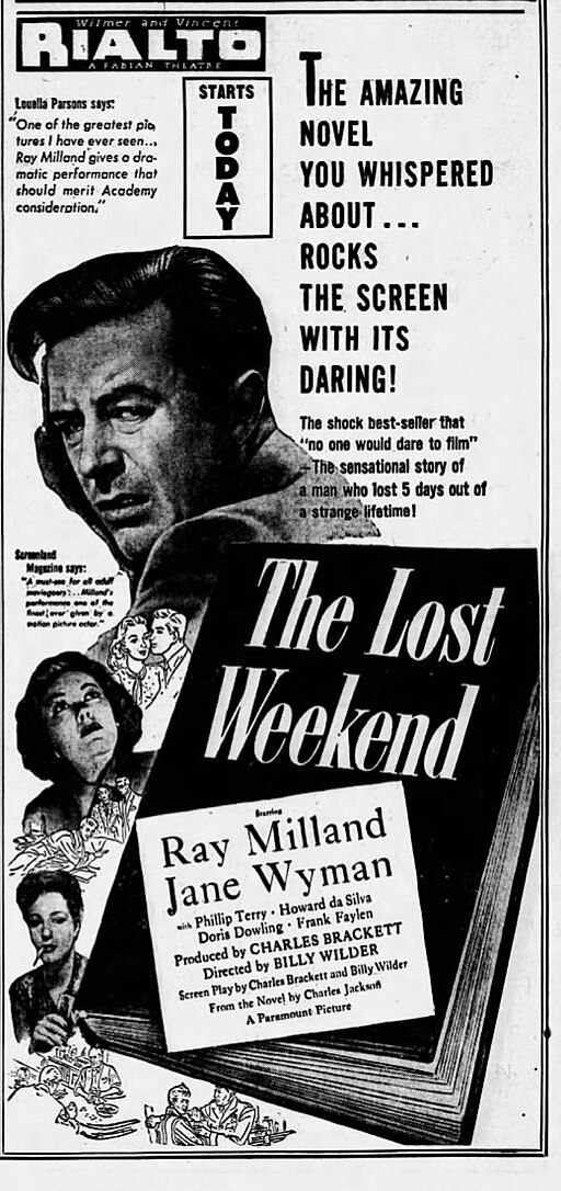 The Lost Weekend - 1945